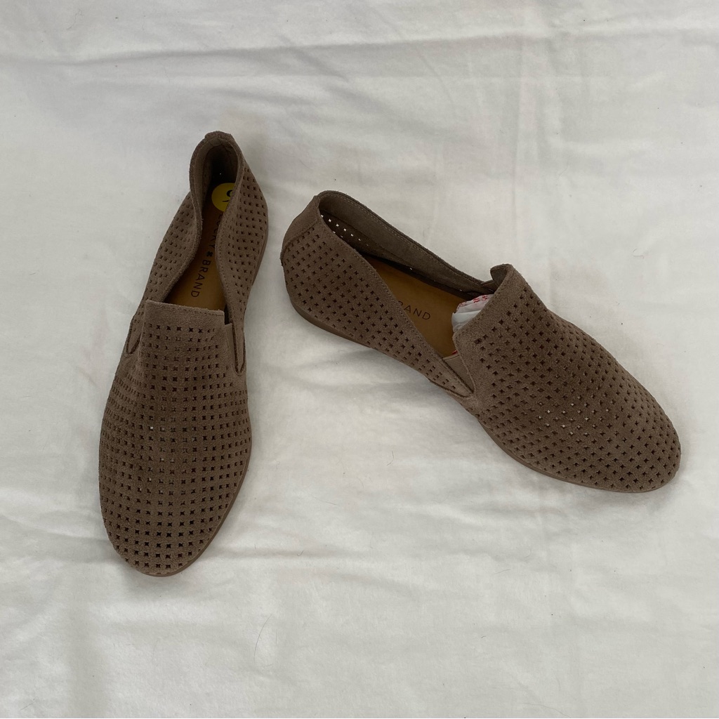 Lucky Brand Perforated Suede Oxford